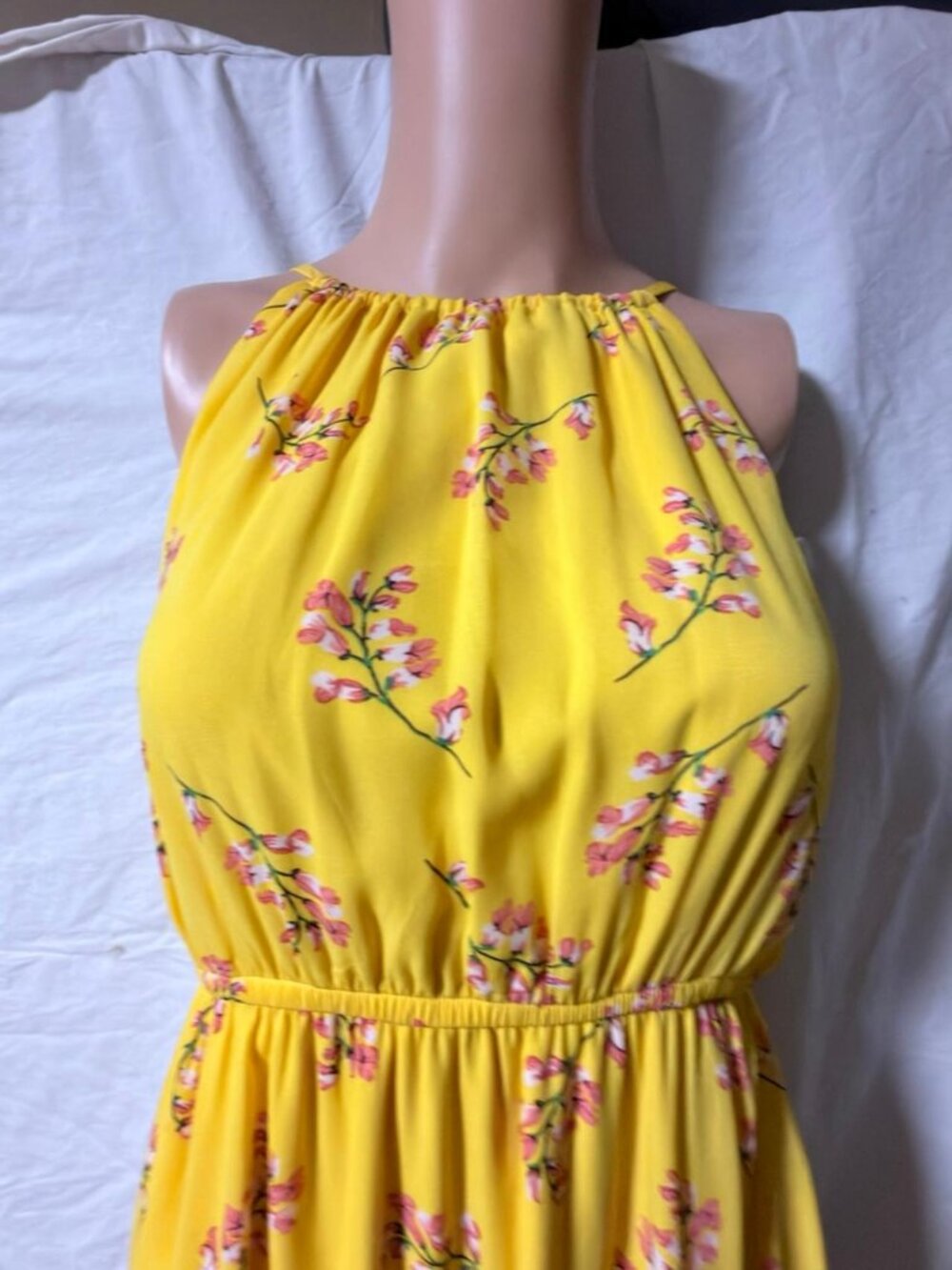 Floral High Low Halter